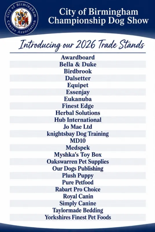 Trade Stands 2026